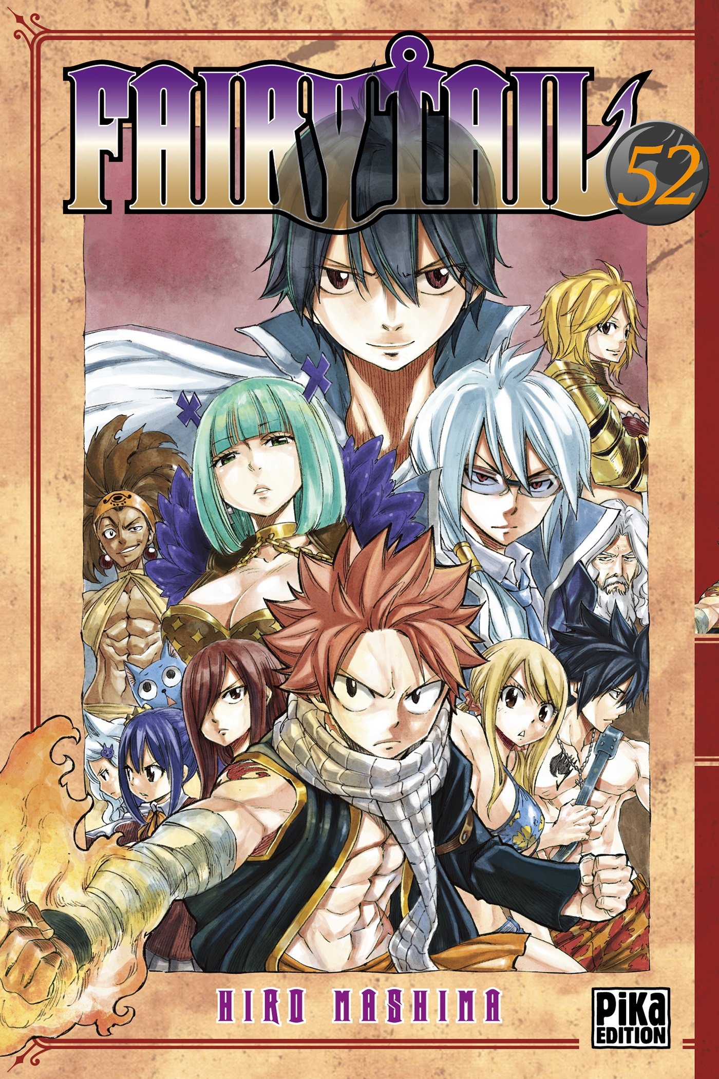jaquette livre Fairy Tail T52