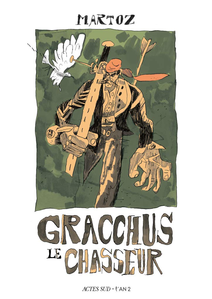 jaquette livre Gracchus le chasseur