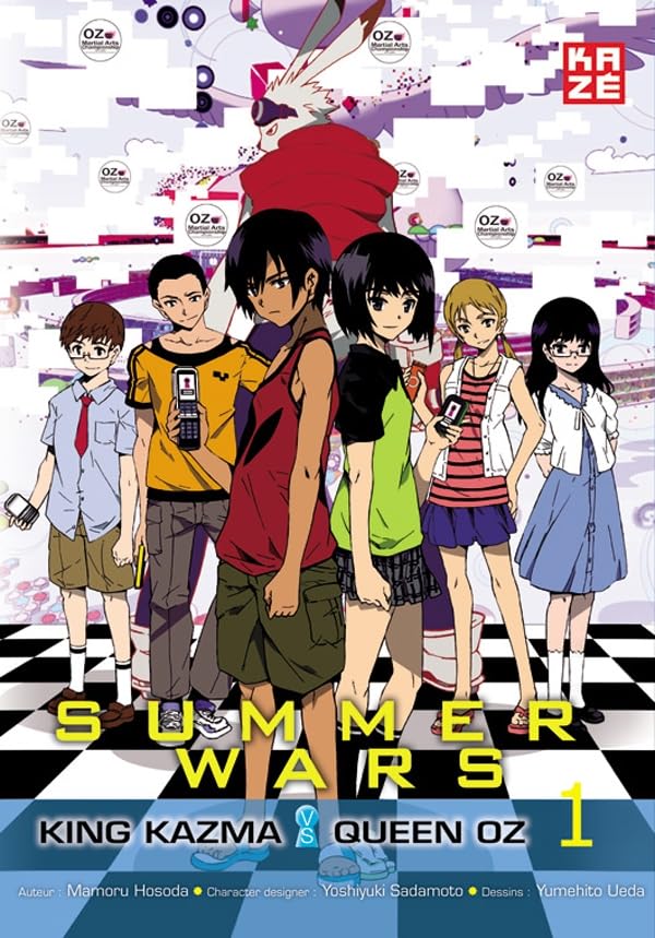 jaquette livre Summer Wars - King Kazma et Queen Oz - Tome 1