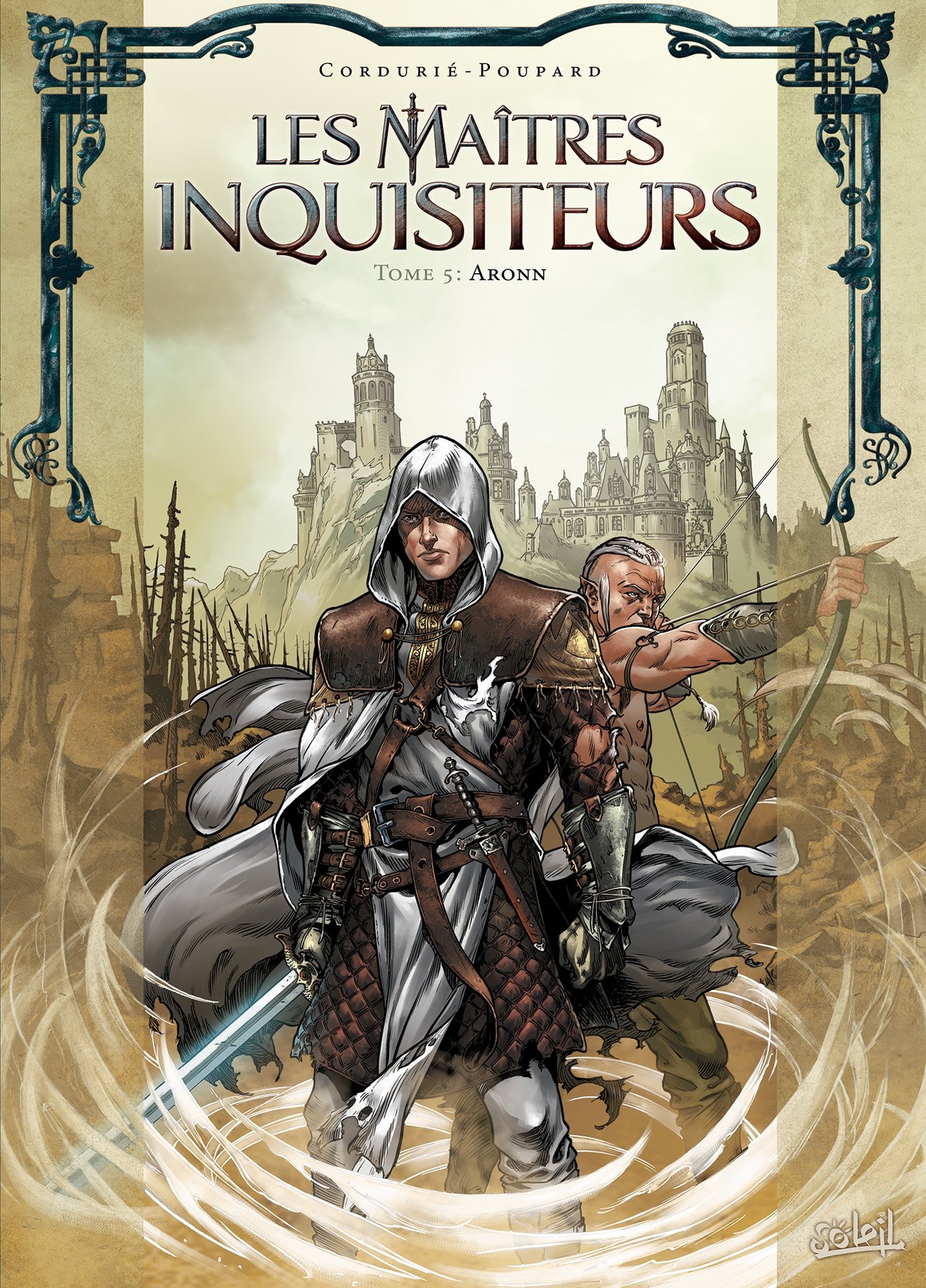 jaquette livre Les Maîtres inquisiteurs T5 - Aronn