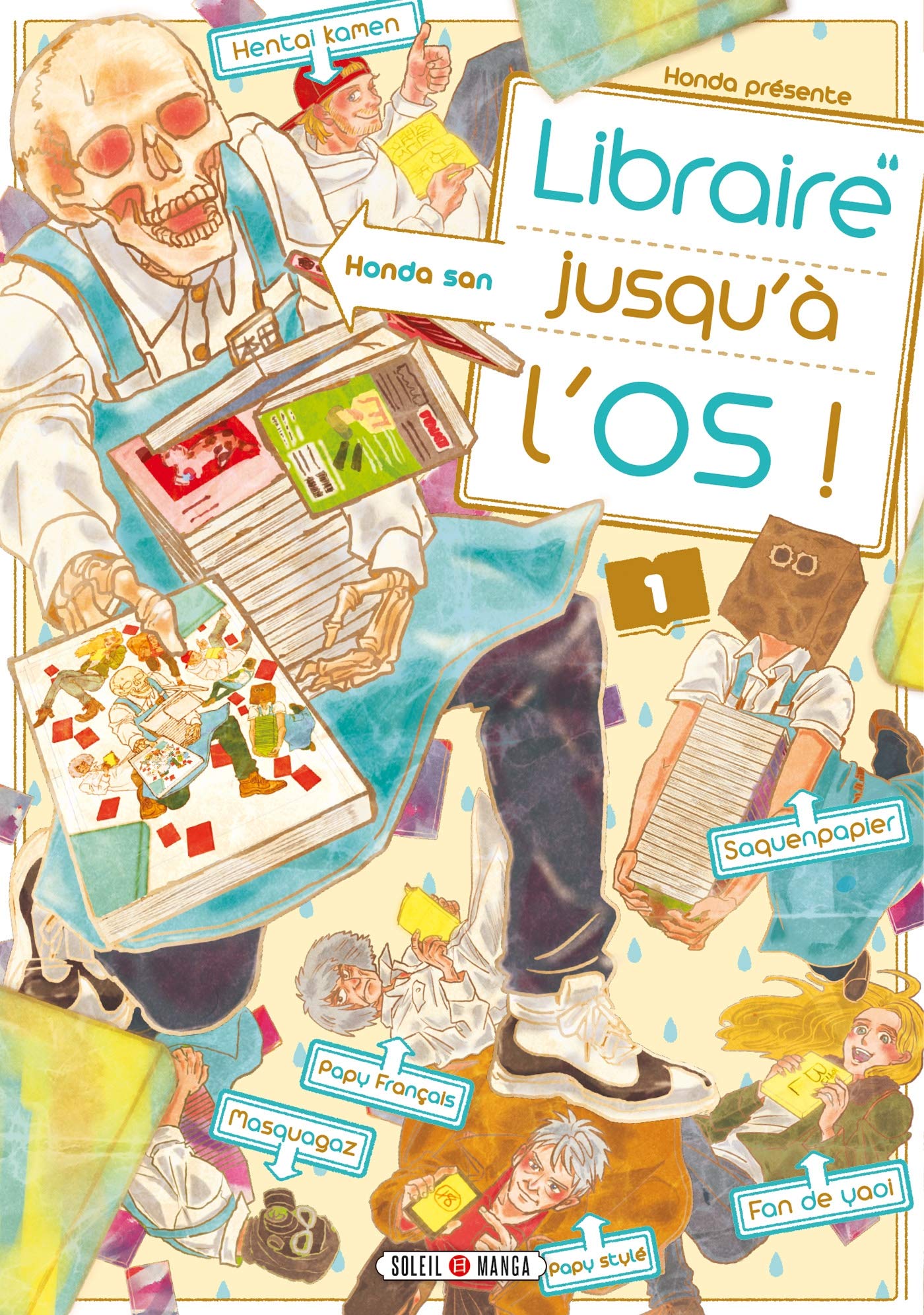 jaquette livre Libraire jusqu'à l'os T01