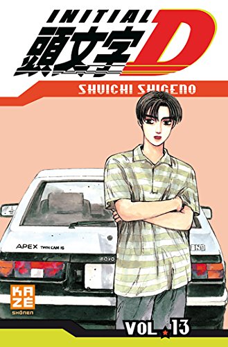 jaquette livre Initial D - Tome 13