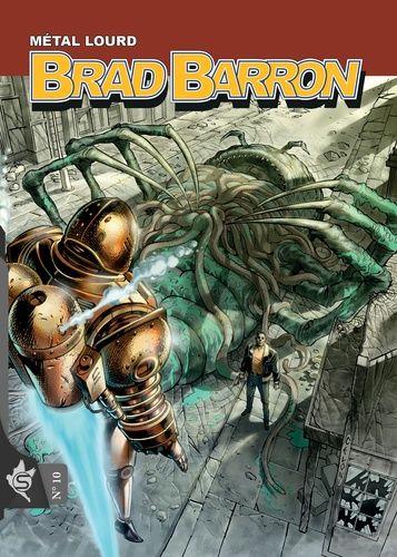 jaquette livre Brad Barron Tome 10 - Métal Lourd