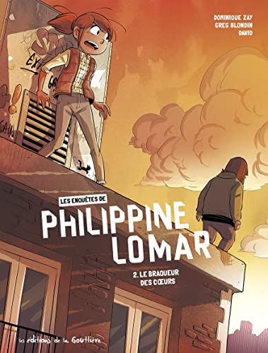 jaquette livre Les Enquêtes De Philippine Lomar Tome 2 - Le Braqueur Des Coeurs