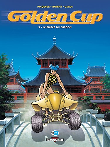 jaquette livre Golden Cup Tome 5 - Le Baiser Du Dragon