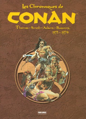 jaquette livre Les Chroniques de Conan 1971 - 1974