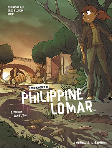jaquette livre Les Enquêtes De Philippine Lomar Tome 3 - Poison Dans L'eau