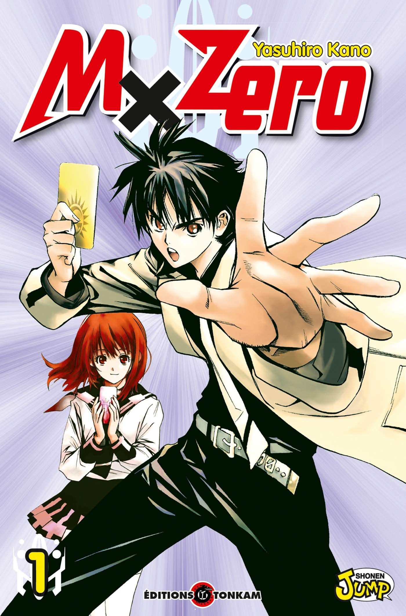 jaquette livre MxZero, Tome 1 : Un lycée magique ?!