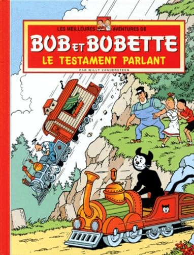 jaquette livre Bob Et Bobette Tome 8 : Le Testament Parlant