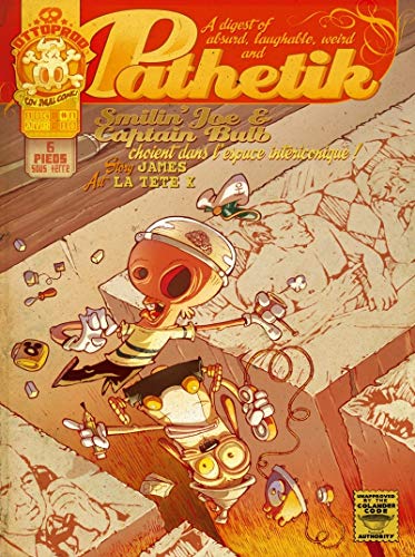 jaquette livre Pathetik N° 1 - Smilin'joe & Captain Bulb Choient Dans L'espace Intericonique !