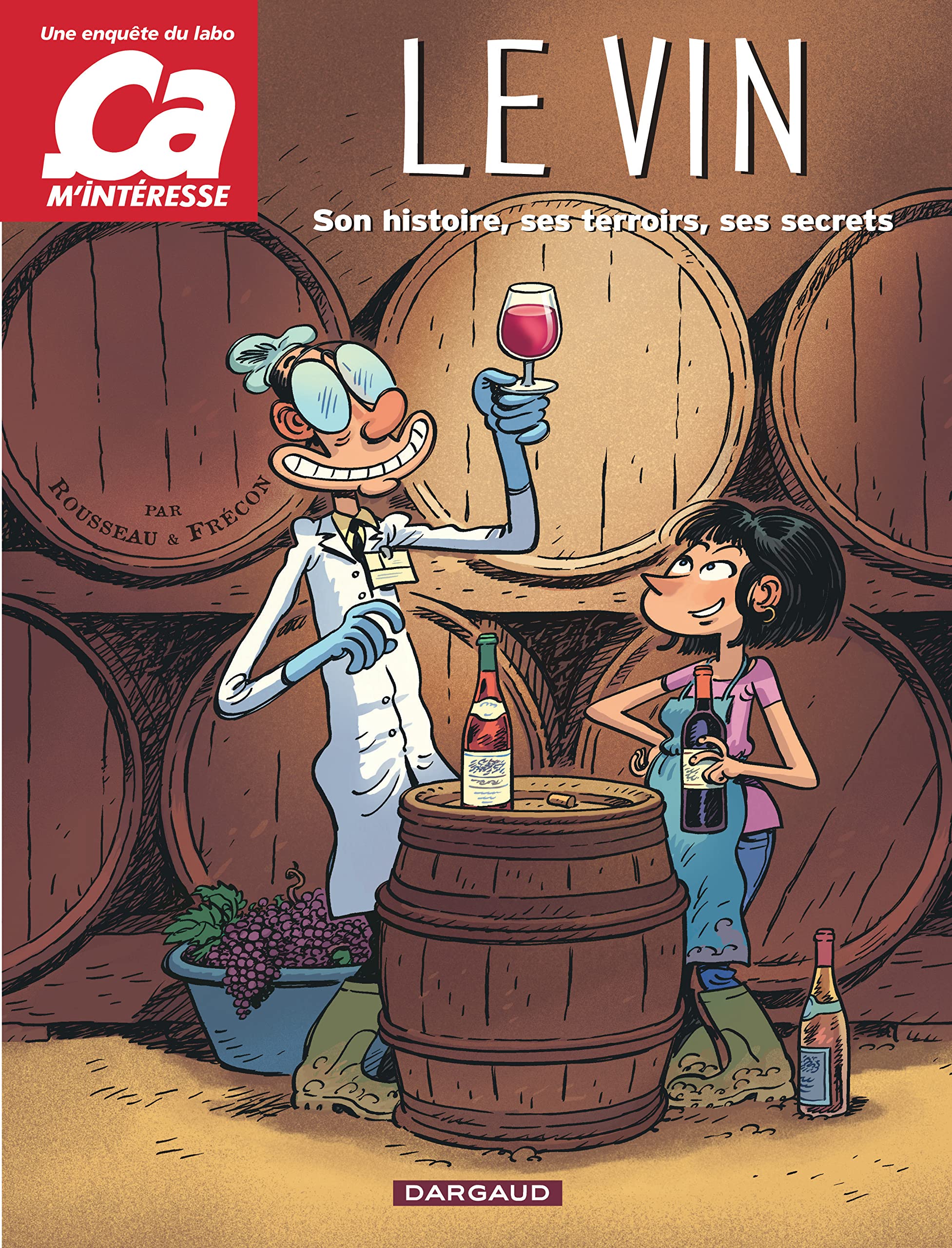 jaquette livre Ca m'intéresse : Le vin