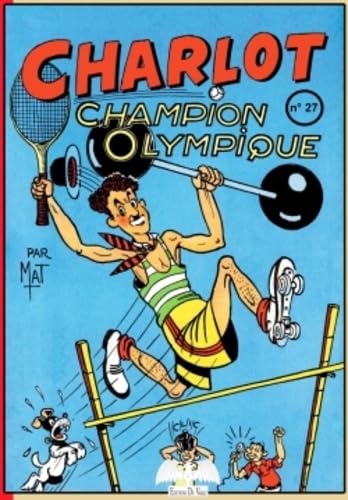 jaquette livre Charlot Tome 27 - Charlot Champion Olympique