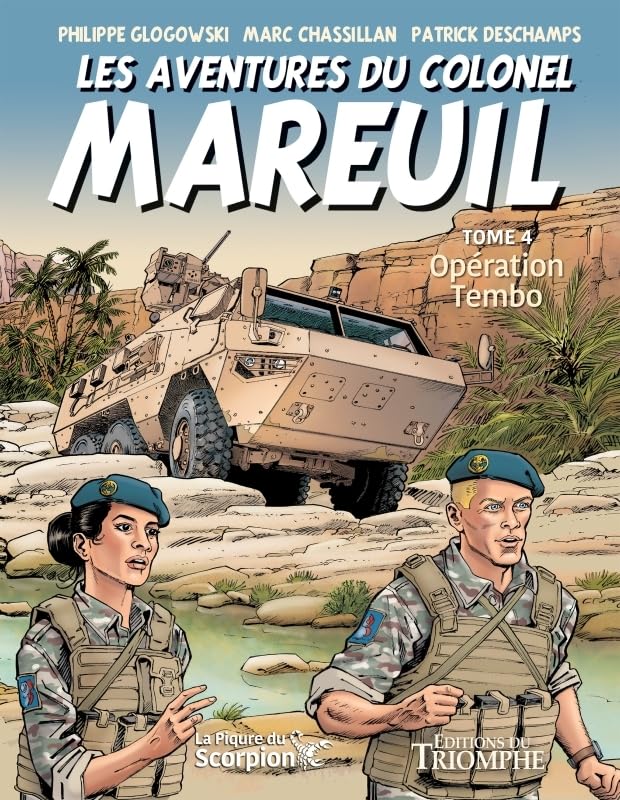jaquette livre Les Aventures Du Colonel Mareuil Tome 4 - Opération Tembo