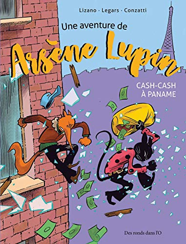 jaquette livre Une Aventure De Arsène Lupin - Cash-Cash À Paname
