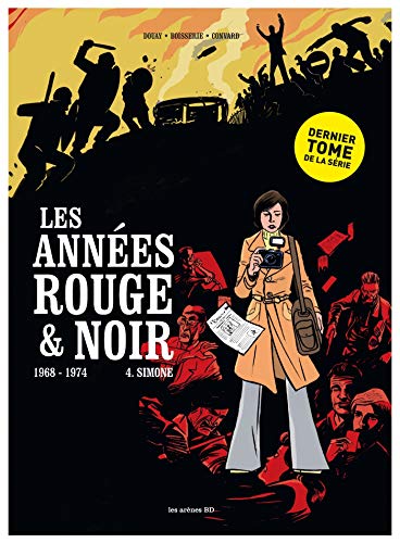 jaquette livre Les Années Rouge Et Noire Tome 4 - Simone