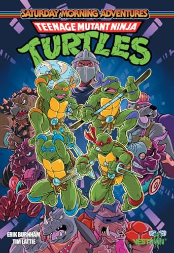 jaquette livre Teenage Mutant Ninja Turtles - Les Tortues Ninja - Saturday Morning Adventures