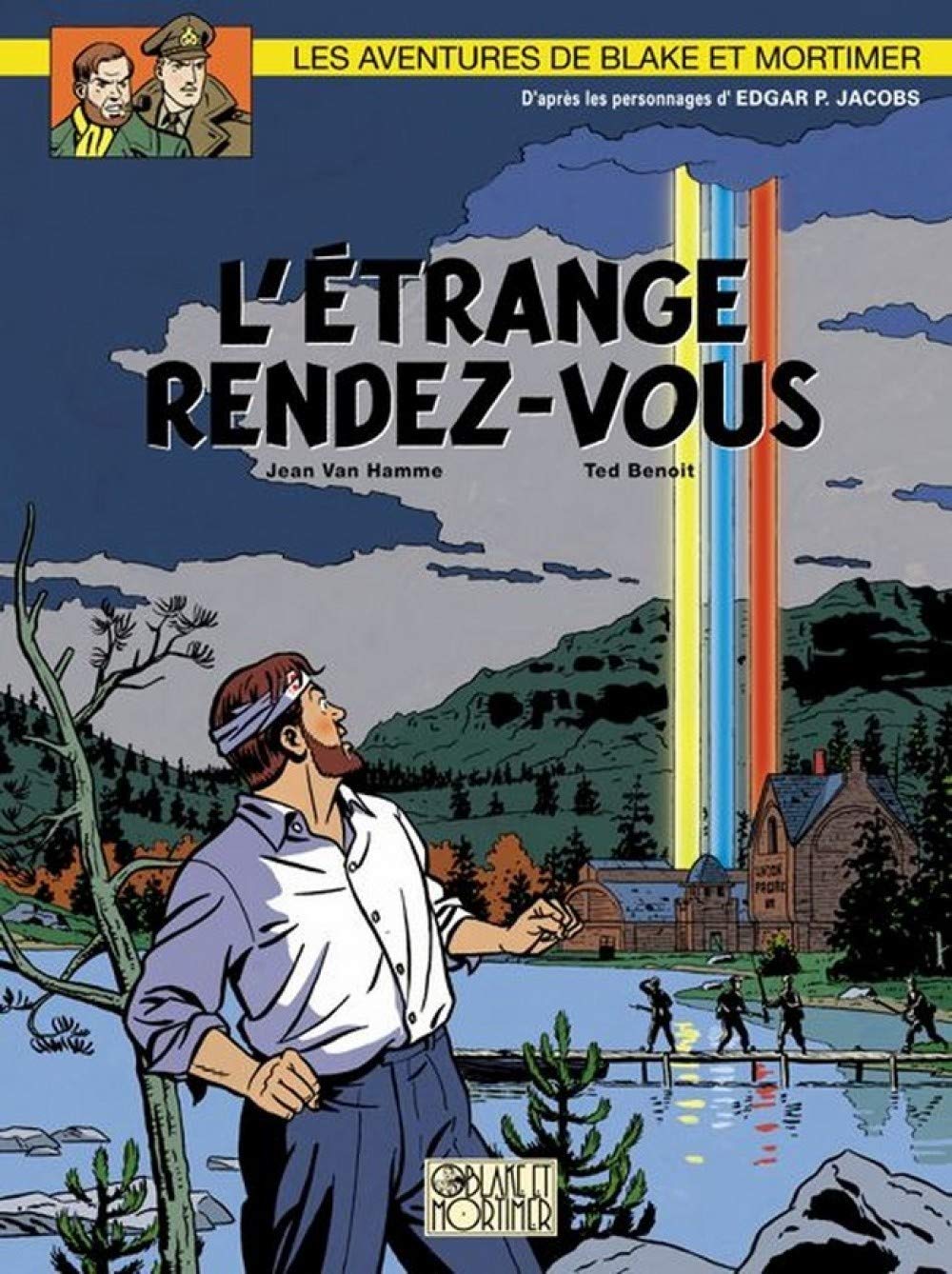 jaquette livre Blake et Mortimer, tome 15 : L'Etrange rendez-vous
