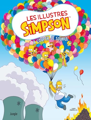 jaquette livre Les Illustres Simpson Tome 6 - A Couper Le Souffle