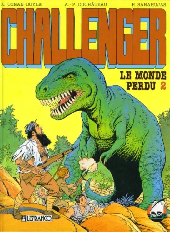 jaquette livre CHALLENGER  -  LE MONDE PERDU 2