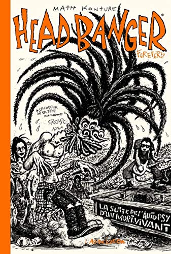 jaquette livre Headbanger Forever