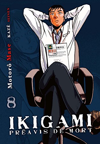jaquette livre Ikigami - Préavis de mort - Tome 8
