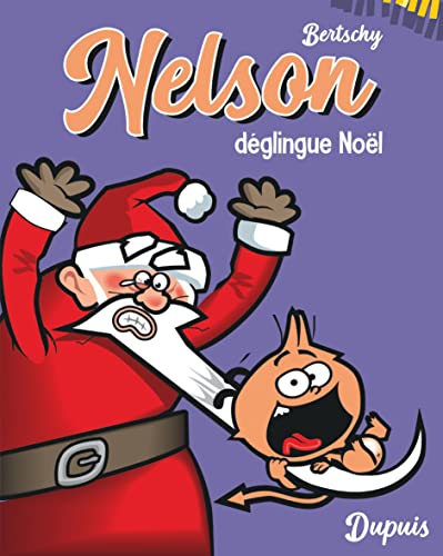 jaquette livre Nelson Tome 3 - Nelson Déglingue Noël - Edition Petit Format