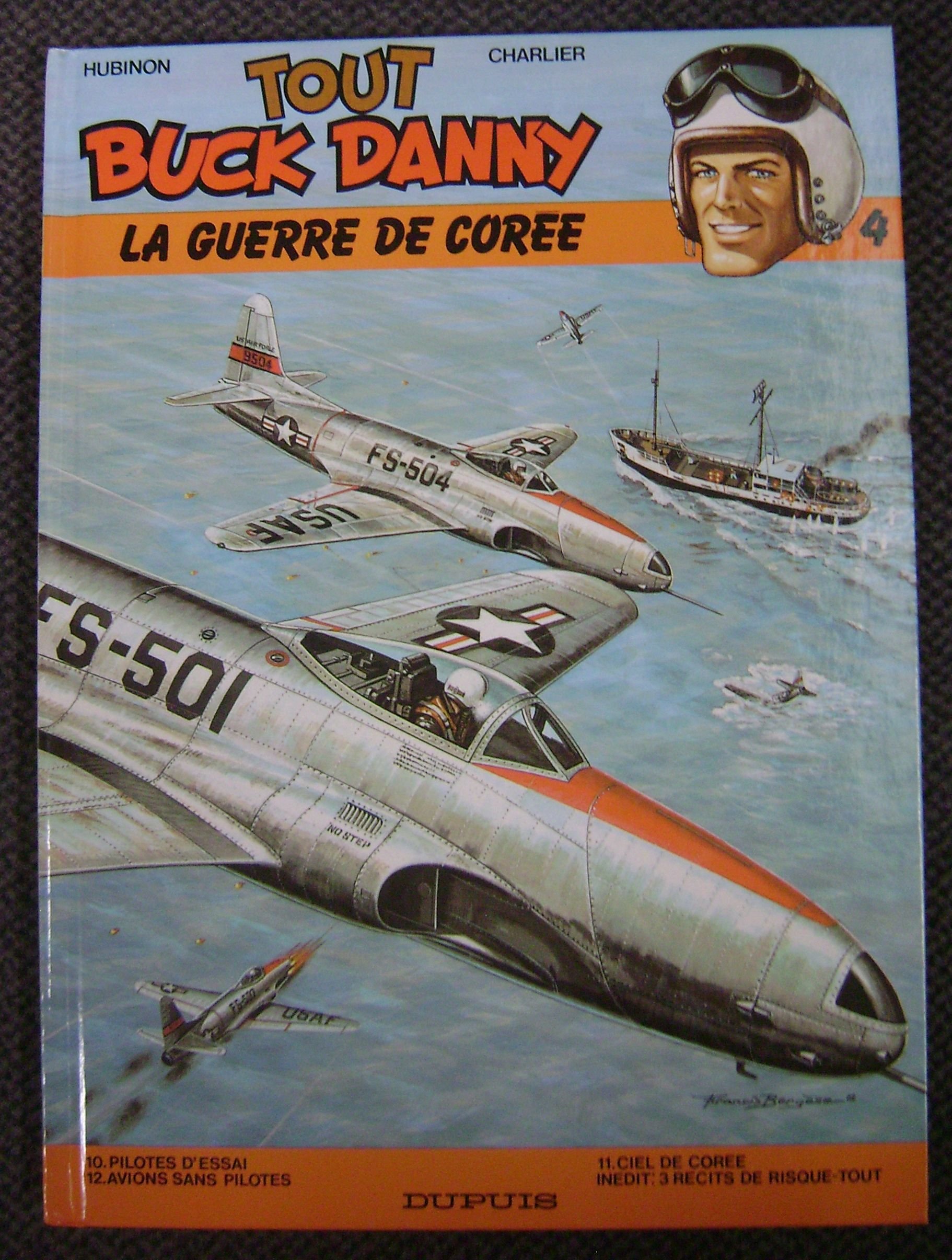 jaquette livre Tout Buck Danny, tome 4 : La Guerre de Corée