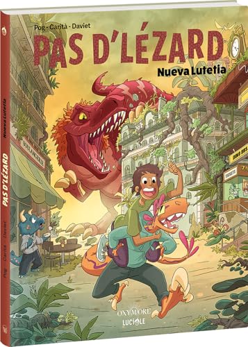 jaquette livre Pas D'lézard - Nueva Lutetia