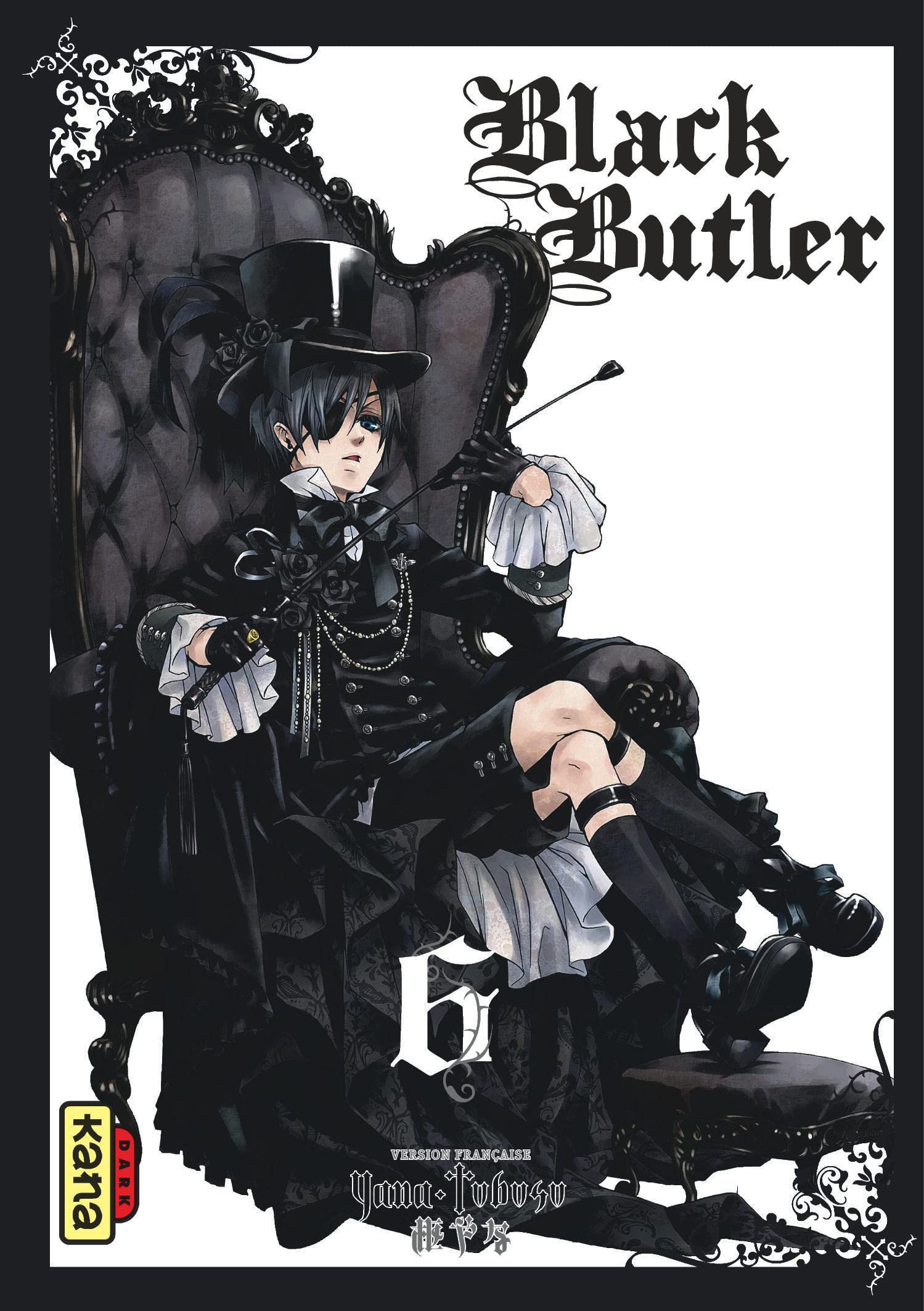 jaquette livre Black Butler Vol.6