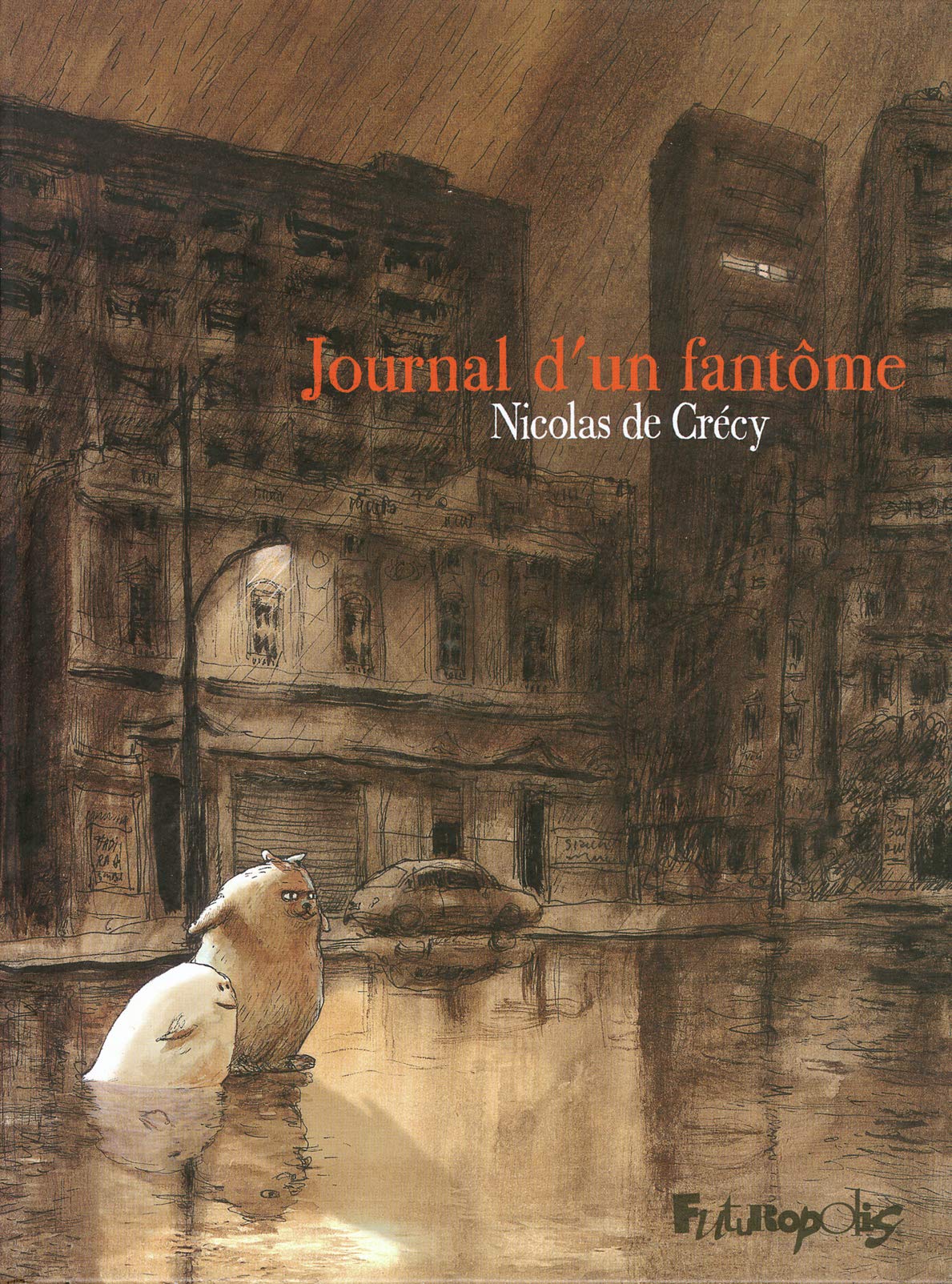jaquette livre Journal d'un fantôme