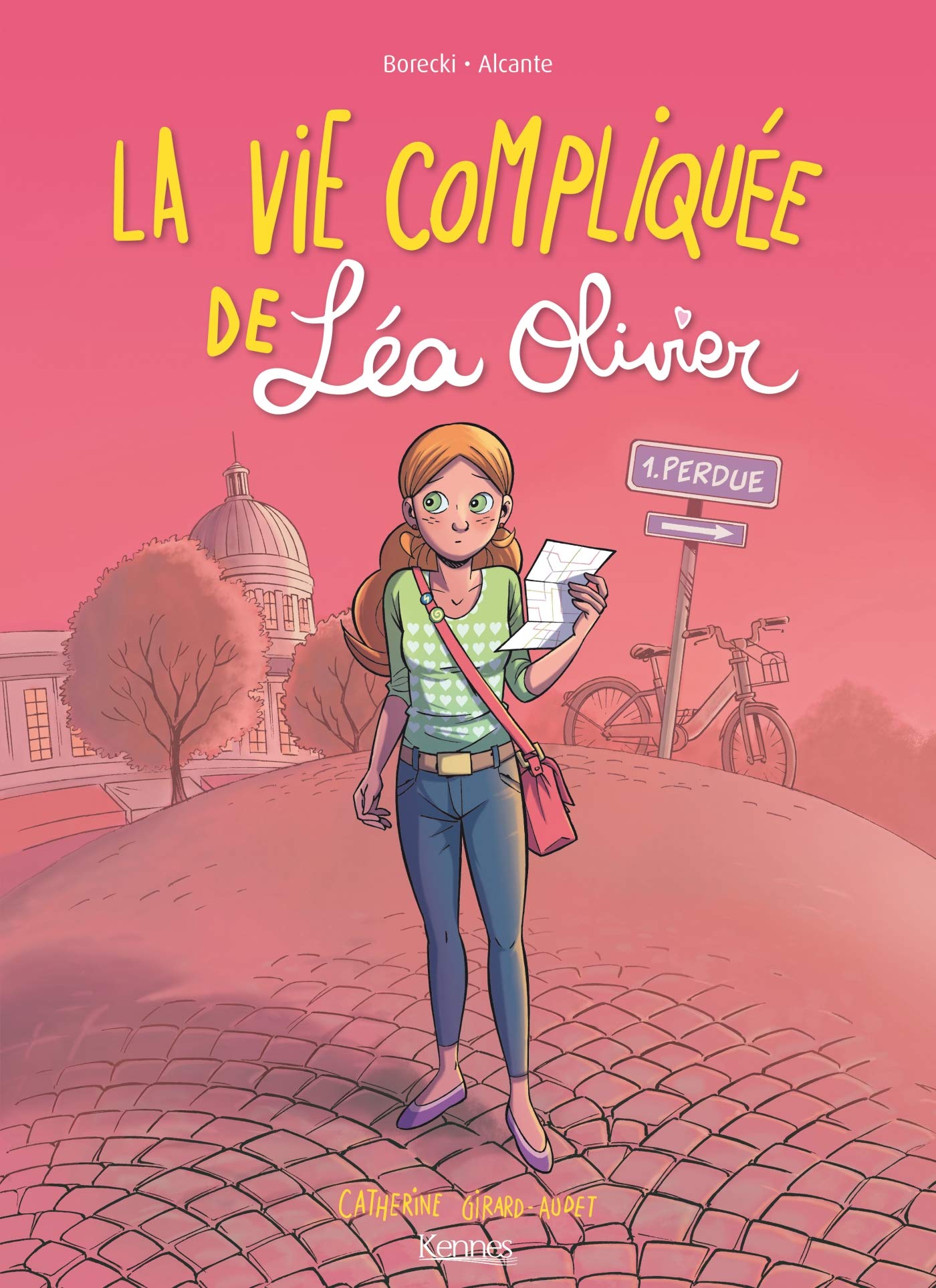 jaquette livre La vie compliquée de Léa Olivier BD T01: Perdue