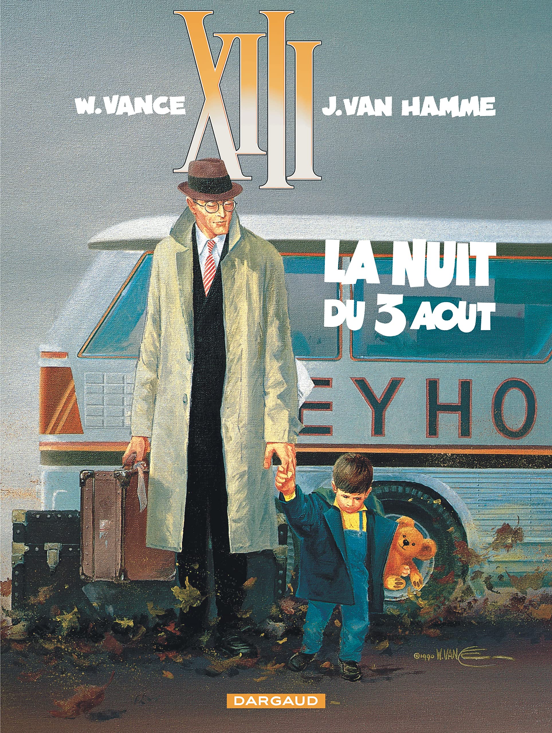 jaquette livre XIII, tome 7 : La Nuit du 3 août