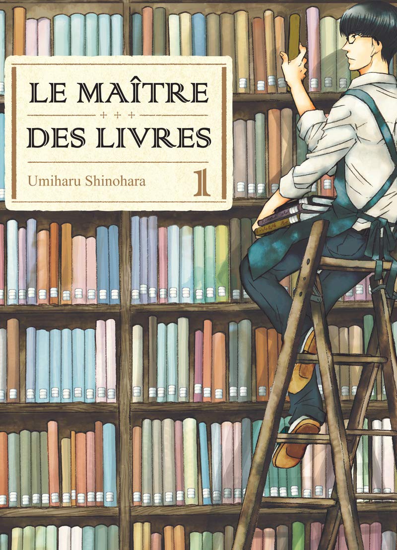 jaquette livre Le maitre des livres - tome 1 (01)