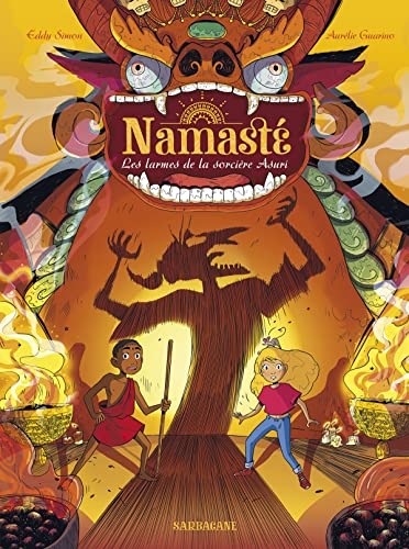 jaquette livre Namasté Tome 3 - Les Larmes De La Sorcière Asuri