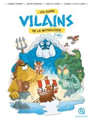 jaquette livre Les Super Vilains De La Mythologie En Bd