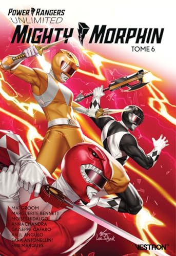 jaquette livre Power Rangers Mighty Morphin Tome 6