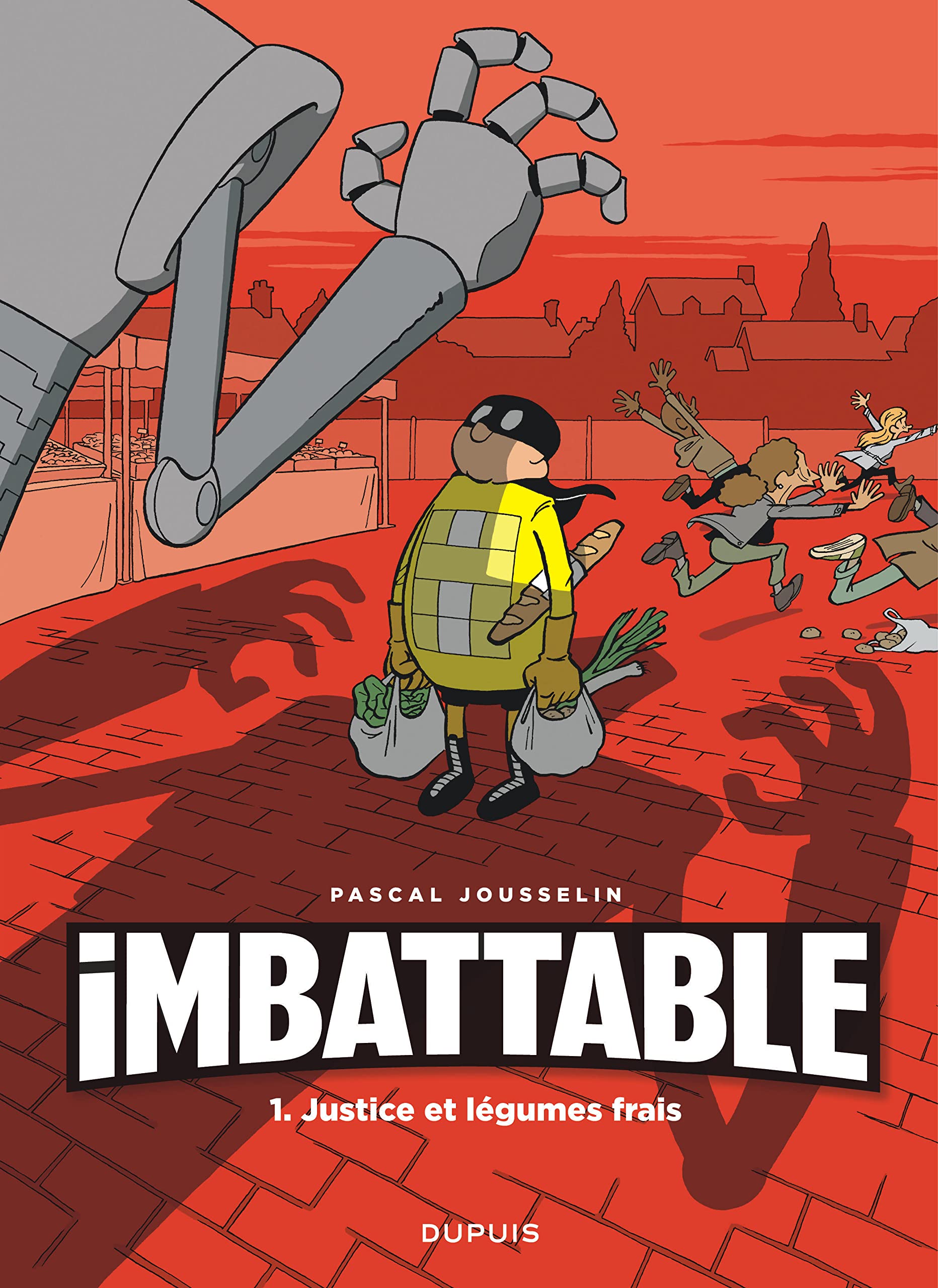jaquette livre Imbattable - tome 1 - Justice et légumes frais