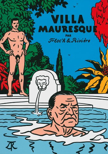 jaquette livre Villa Mauresque