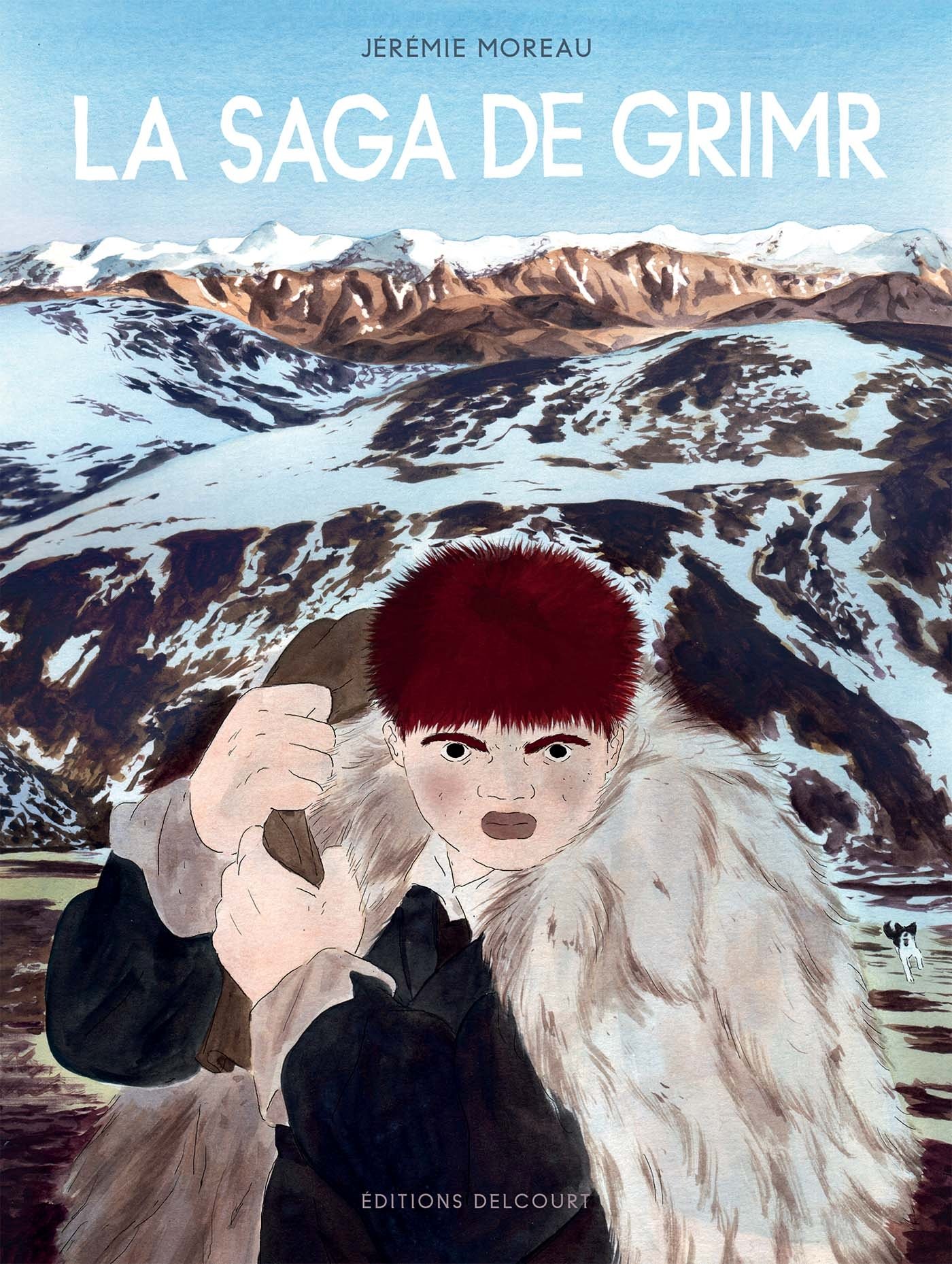 jaquette livre Saga de Grimr: Fauve d'Or - Prix du Meilleur Album du Festival d'Angoulême 2018