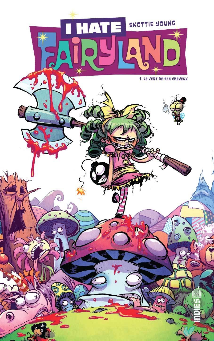 jaquette livre I hate fairyland Tome 1