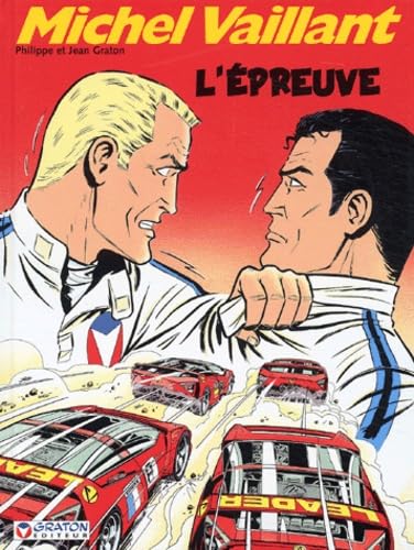 jaquette livre Michel Vaillant Tome 65 - L'épreuve