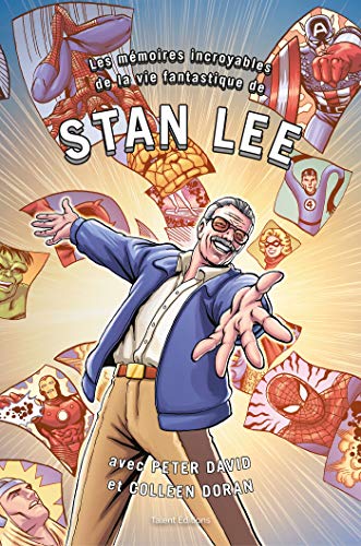 jaquette livre Les Mémoires Incroyables De La Vie Fantastique Stan Lee