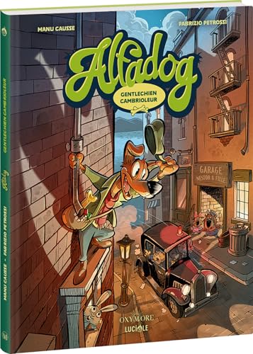 jaquette livre Alfadog - Gentlechien Cambrioleur