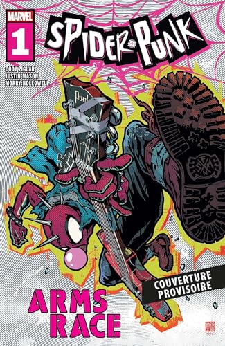 jaquette livre Spider-Punk - Aux Armes !