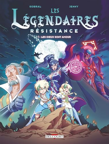 jaquette livre Légendaires (les) - Resistance - Tome 1 : Les Dieux sont amour