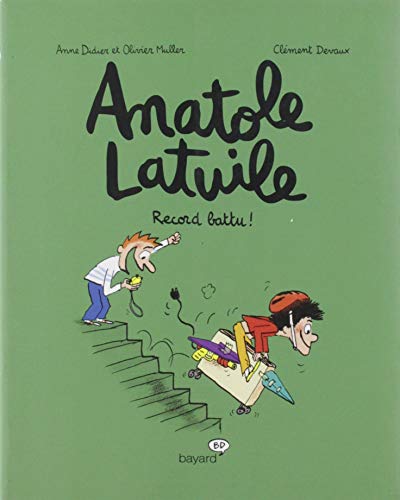 jaquette livre Anatole Latuile Tome 4 - Record Battu !