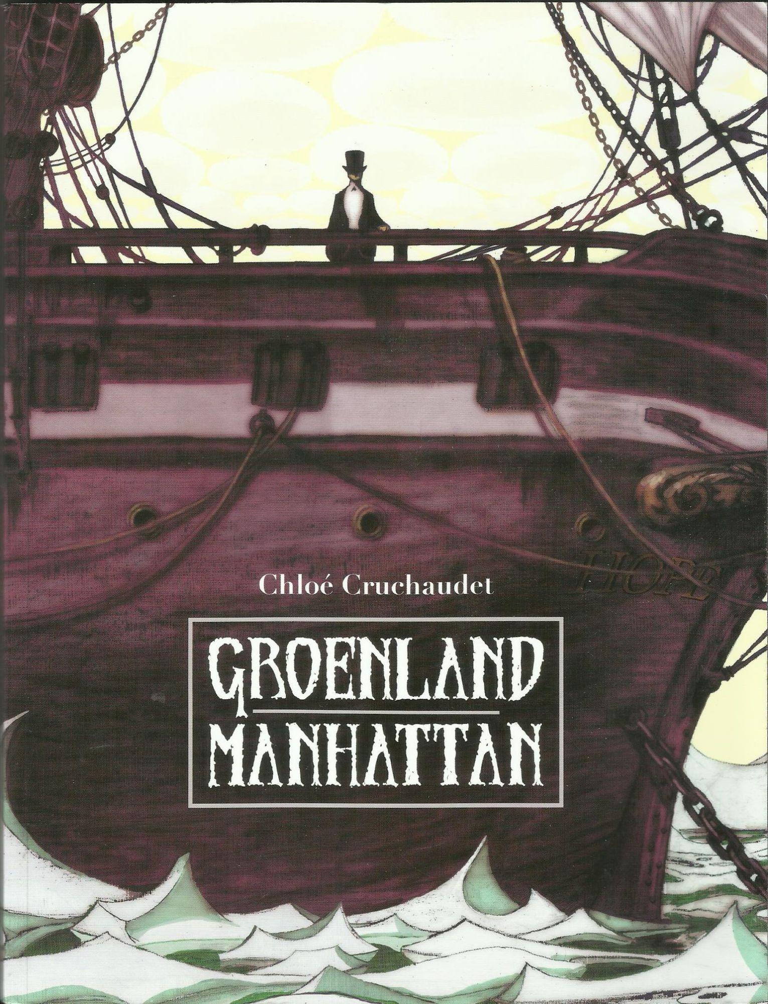 jaquette livre GROENLAND MANHATTAN