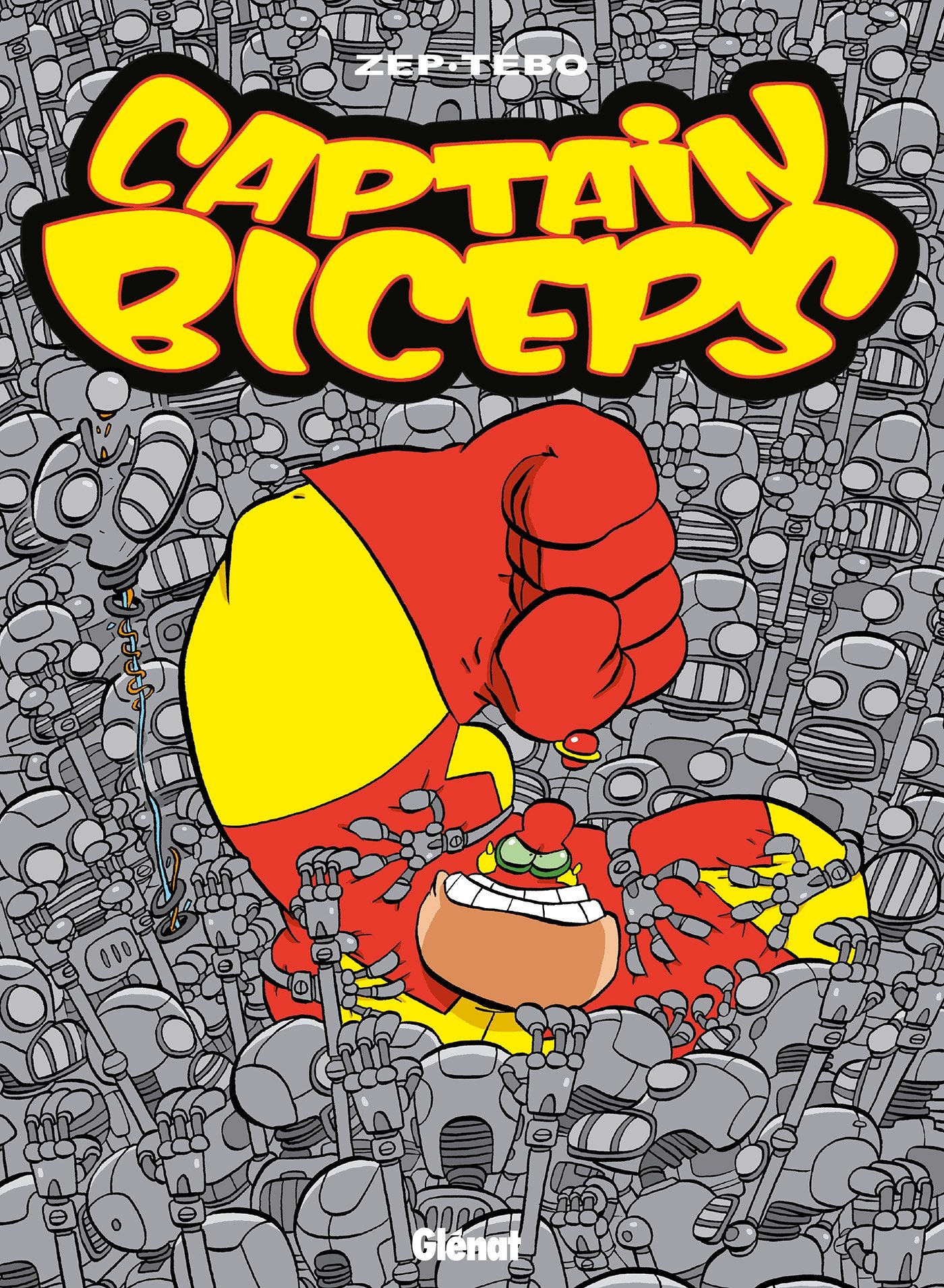 jaquette livre Captain Biceps - Tome 04: L'inoxydable