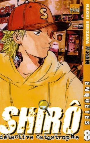 jaquette livre Shiro, le détective catastrophe - Tome 8
