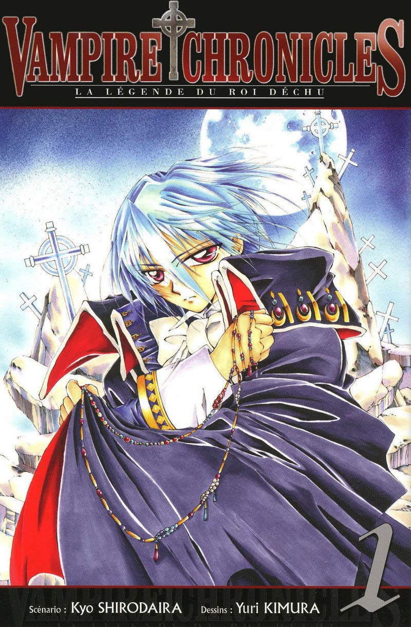 jaquette livre Vampire Chronicles La Légende du roi déchu T01
